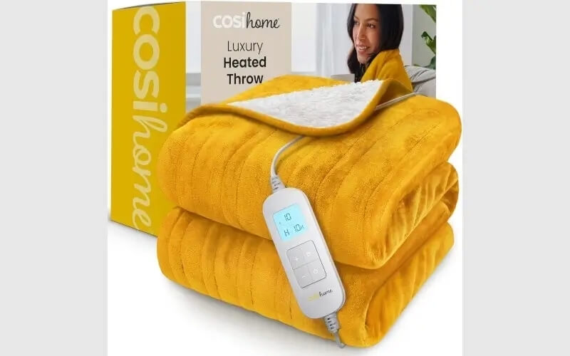 Win a Cosi Home heated throw Celebs Now Competitions