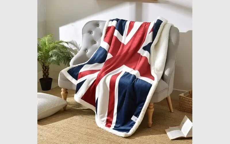 Win a Union Jack fleece blanket Country Living Competitions