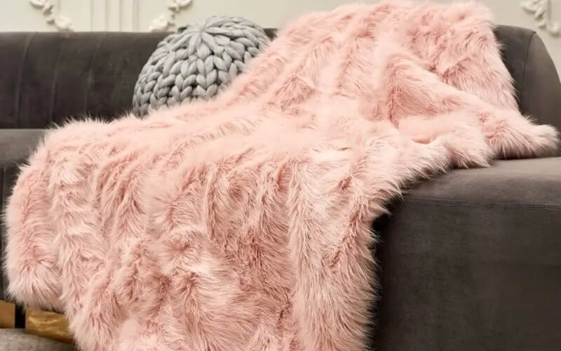 Win a pink faux fur throw Good Housekeeping Competitions