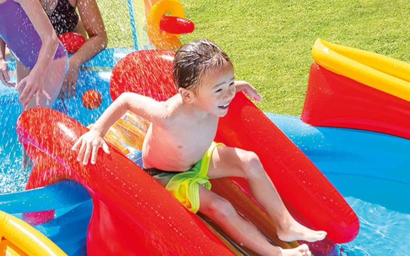 Win a kids paddling pool with slide and play centre Good To Know