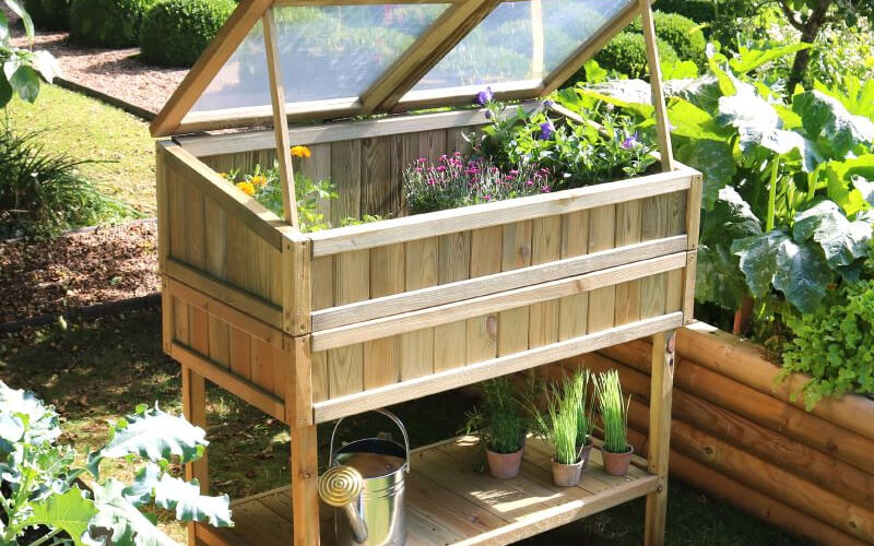 Win a raised herb planter and cold frame from Zest