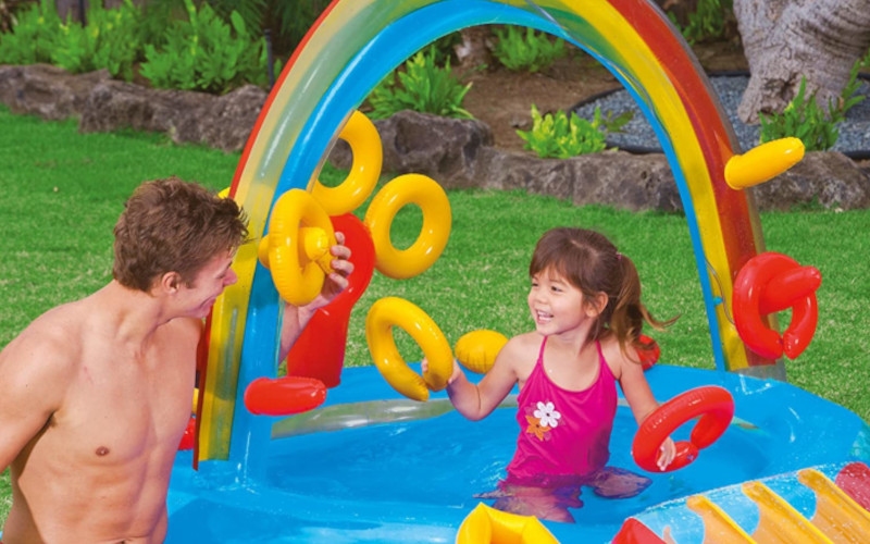 Win a Kids Paddling Pool With Slide and play centre Trusted Reviews