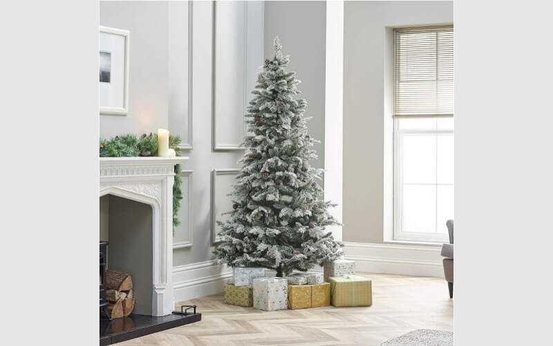 Win a slim snowy Christmas tree Woman Magazine Competitions